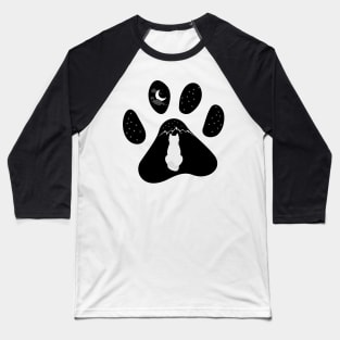 Moonlit floof Baseball T-Shirt